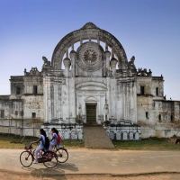 'Singha Dwar' or Lion Gate of Talcher Palace