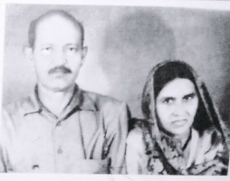 Thakur Sahab Jagjeet Singh Ji with wife Bittan Bai Sa
