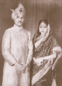 Raja Saheb Brijendra Singh Ju Deo & Rani Sahiba Reoti Kumari (Tori Fatehpur)