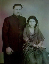 Raja Saheb Brijendra Singh Ju Deo and Rani Saheba Revati Kumari
