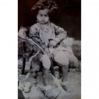 Raja Saheb Raghuraj Singh Ju Deo as a child