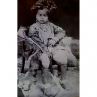 Raja Saheb Raghuraj Singh Ju Deo as a child (Tori Fatehpur)