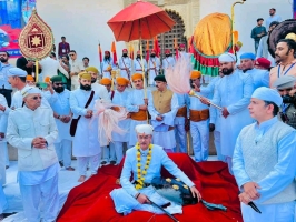 Coronation of 77th Maharana Vishwaraj Singh Ji Bahadur, Hindu Suraj Hindupati Ekling Diwan Shri Huzoor Mewar took place in Chittorgarh Fort
