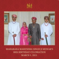 Maharana Saheb Shriji Huzur Mahendra Singh Ji Mewar's 80th birthday celebration