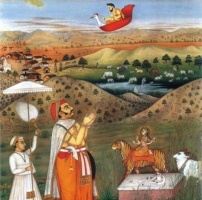 Mewar Rajput King Bappa Rawal, founder of Mewar (Udaipur)