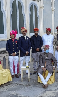 On the occasion of Maharana Mahendra Singhji Mewar’s 80th birthday ceremony (Udaipur)