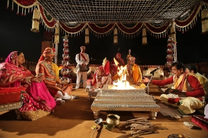 Lakshyaraj Singh Mewar and Nivritti Kumari's wedding, Janta Maidan, Bhubaneswar on 21st January 2014