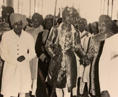 Wedding of Kumar Shri Atmanya Dev Jhala of Wadhwan and Maharajkumari Shri Kamakshi Devi of Mysore