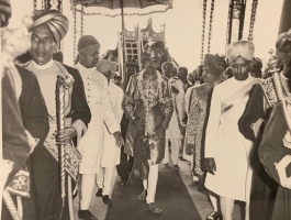 Wedding of Kumar Shri Atmanya Dev Jhala of Wadhwan and Maharajkumari Shri Kamakshi Devi of Mysore