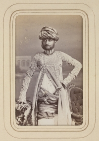 Portrait of Raja Saheb Bane Singh Ji (Wankaner)