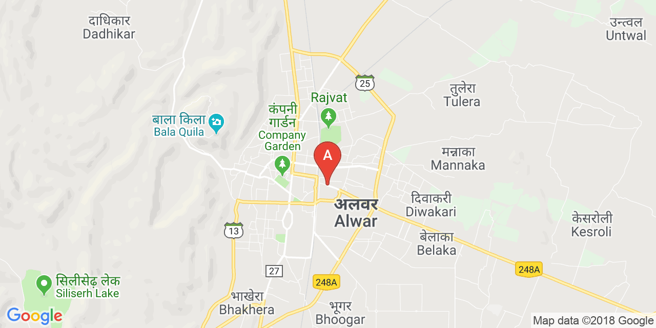 Alwar map