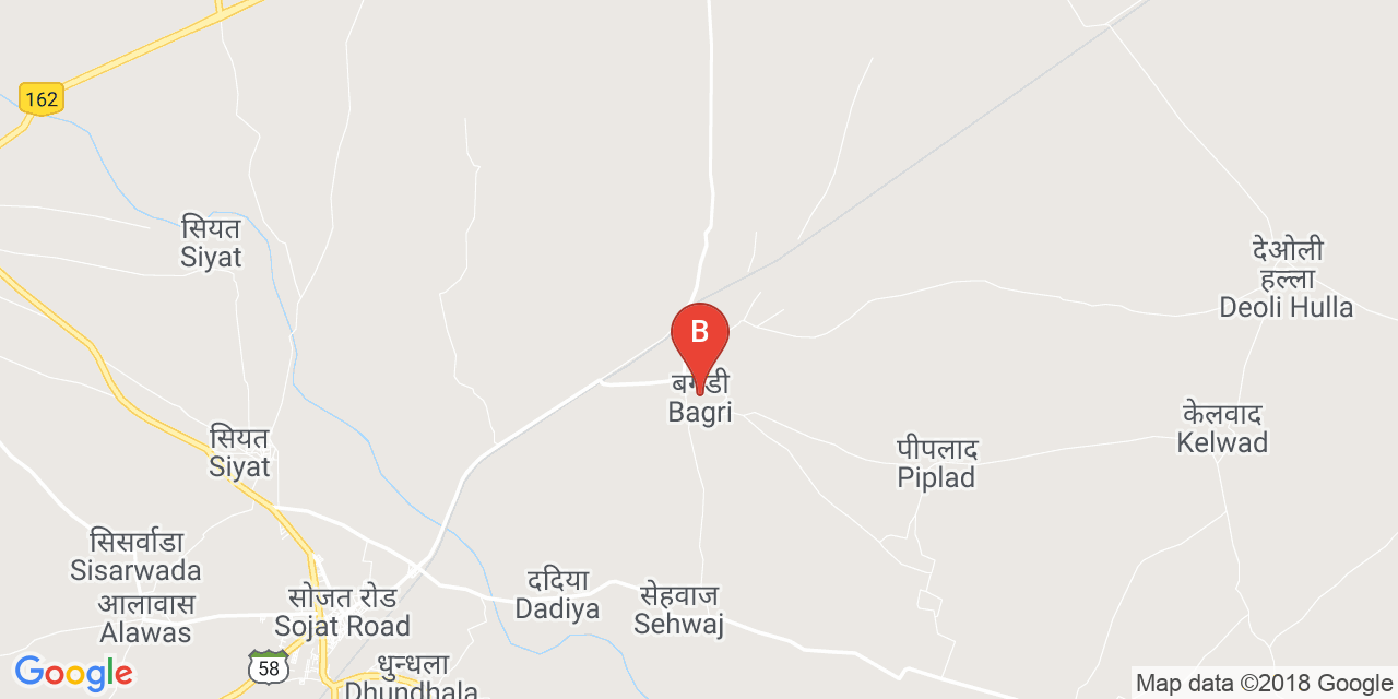 Bagri map