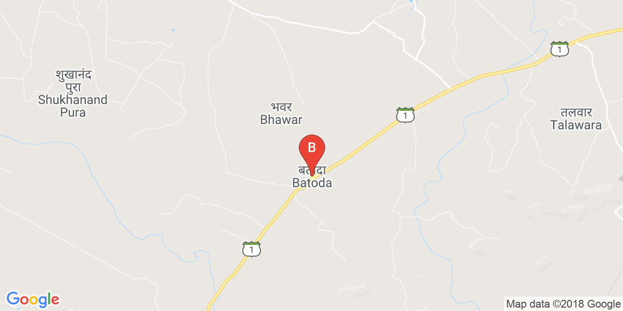 Batoda map