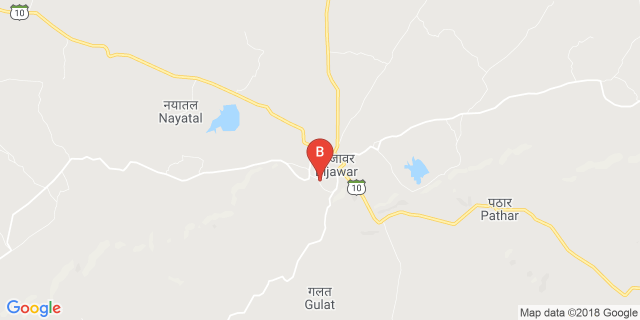 Bijawar map