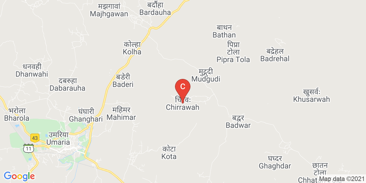 Chirrawah map