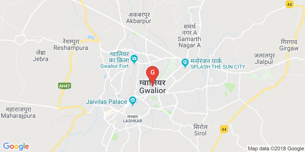 Gwalior map