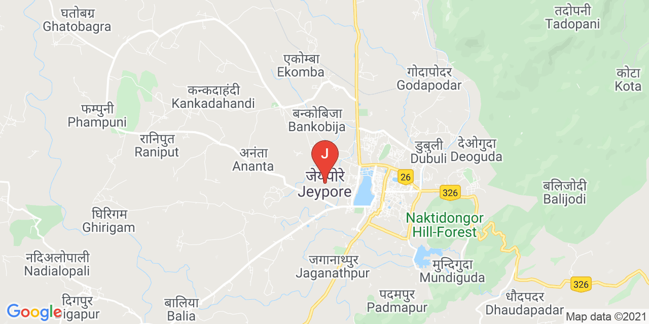 Jeypore map