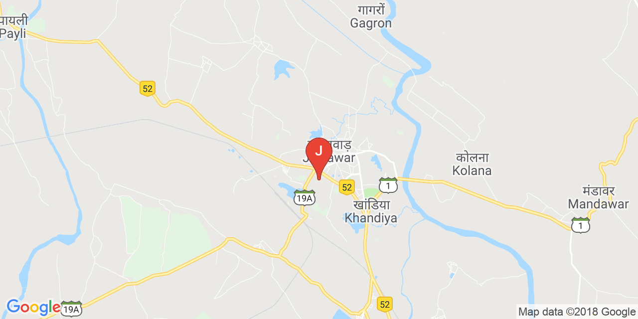 Jhalawar map