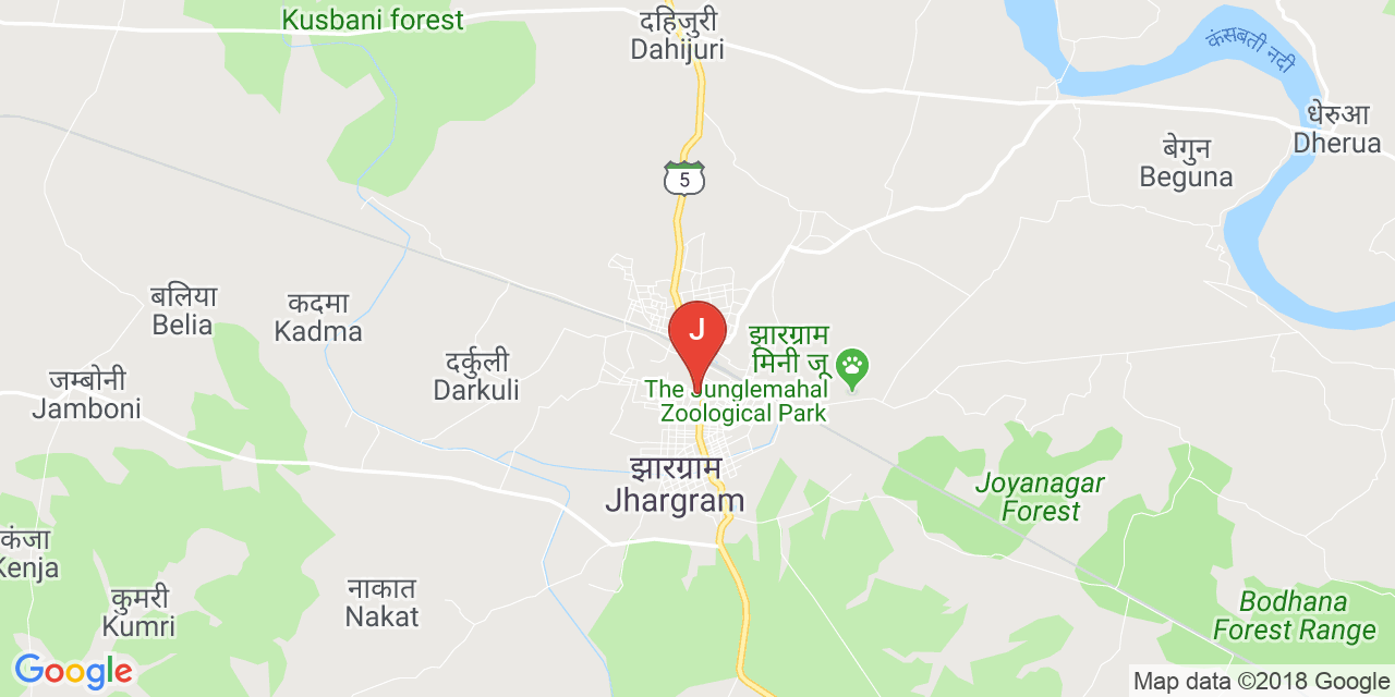 Jhargram map