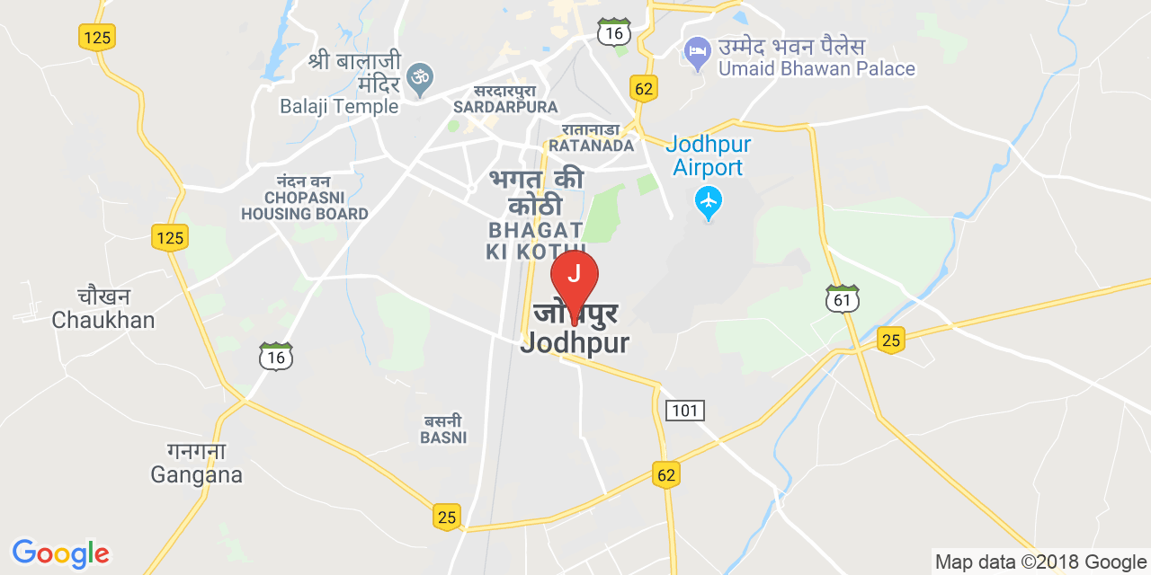 Jodhpur map