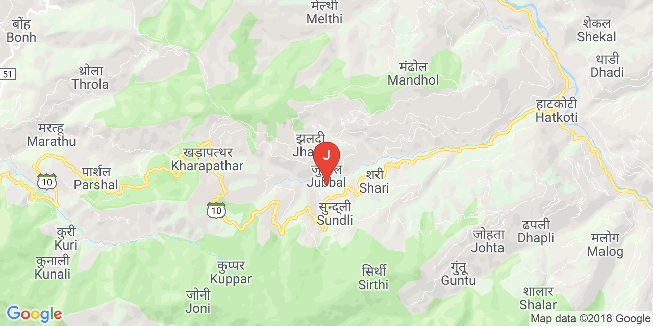 Jubbal map