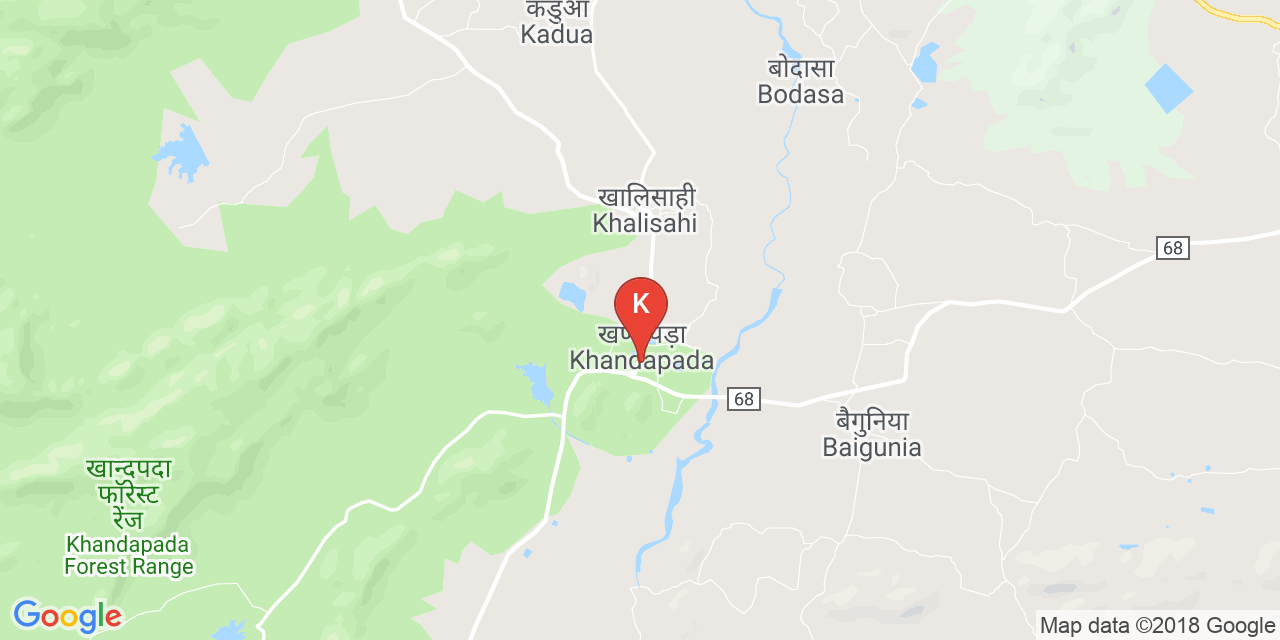 Khandpara map