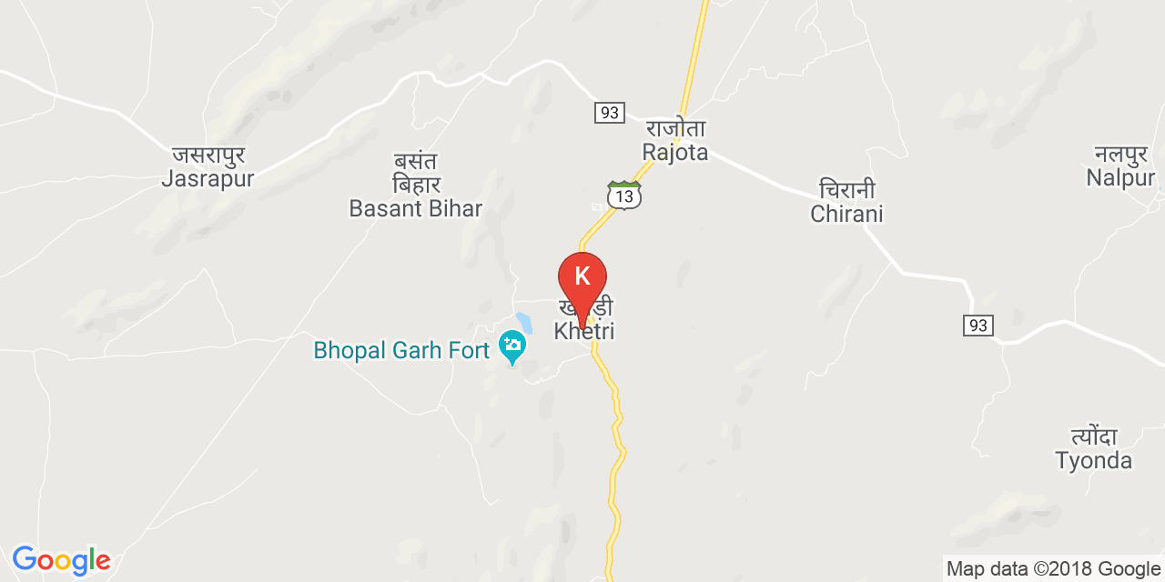 Khetri map