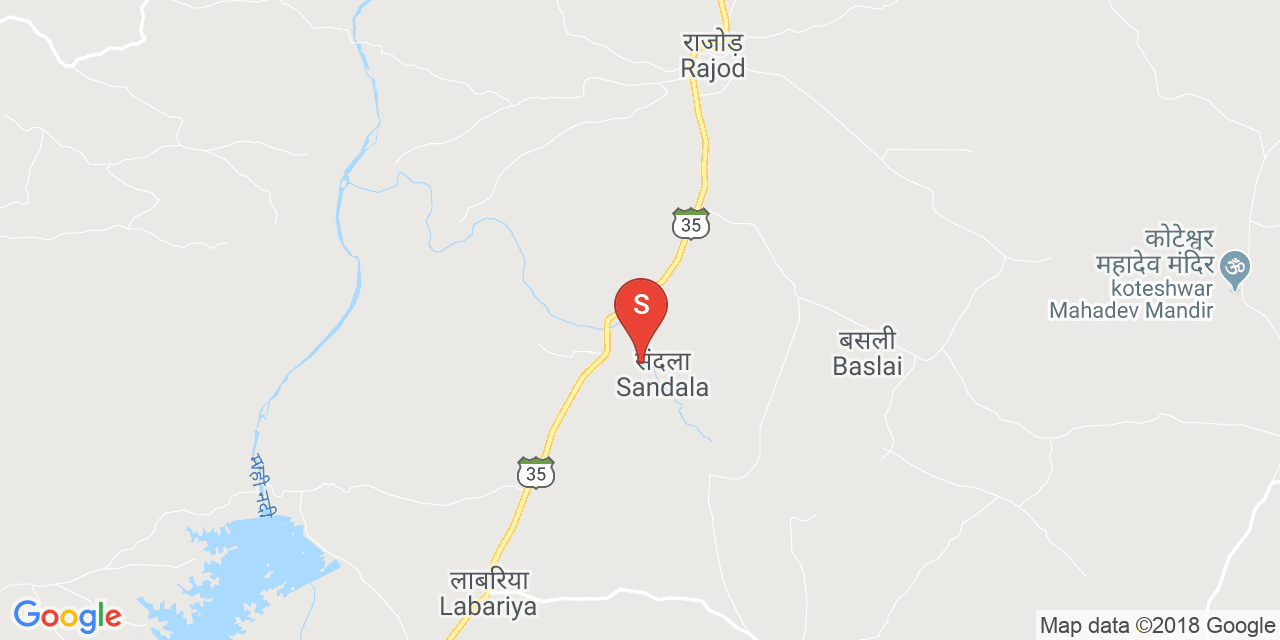 Sandala Saroti map