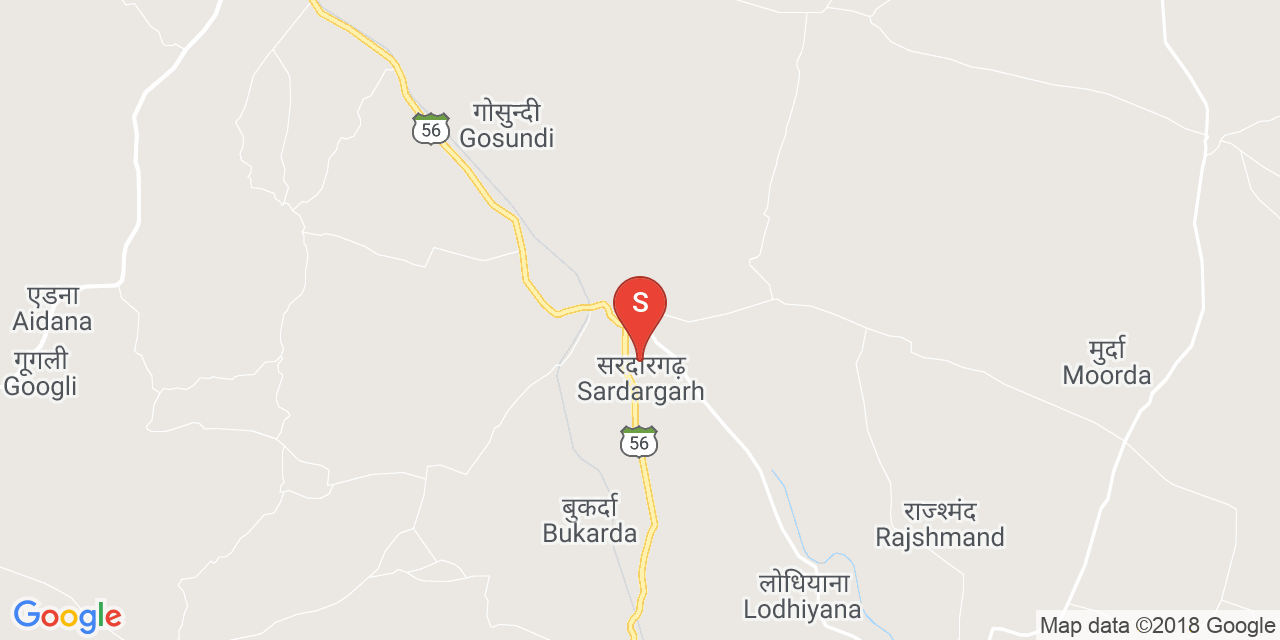 Sardargarh map