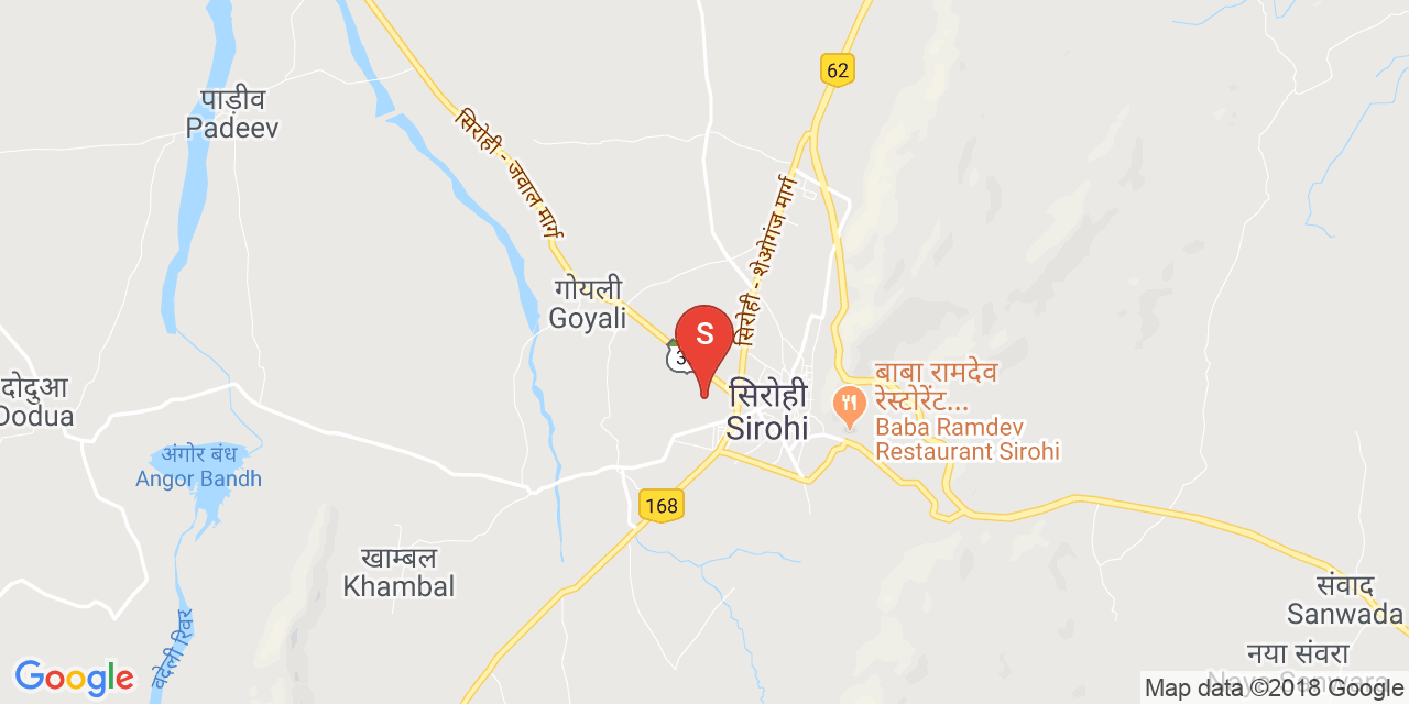 Sirohi map