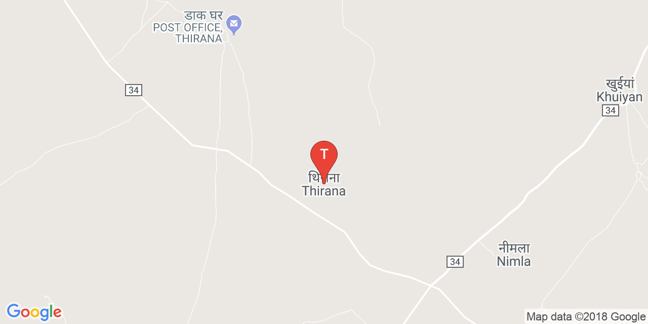 Thirana map