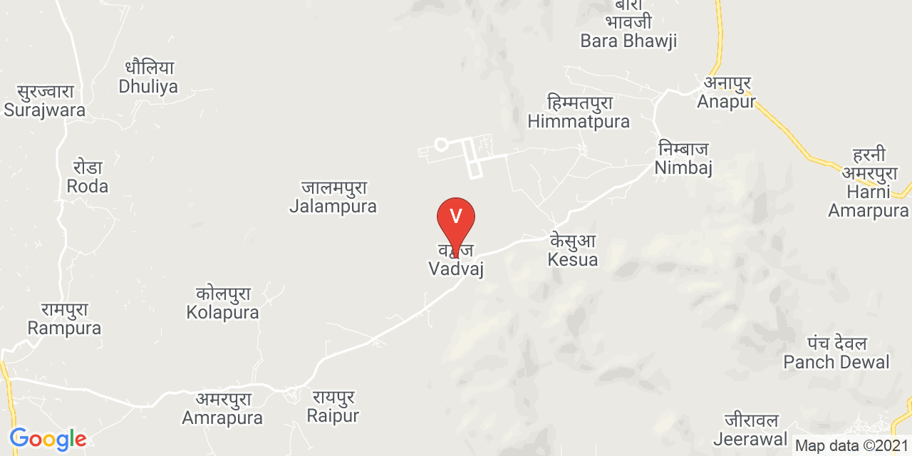 Vadvaj map